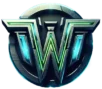 Innovative The Website Studio logo with neon accents for web design services, highlighting responsive web design and SEO services.
